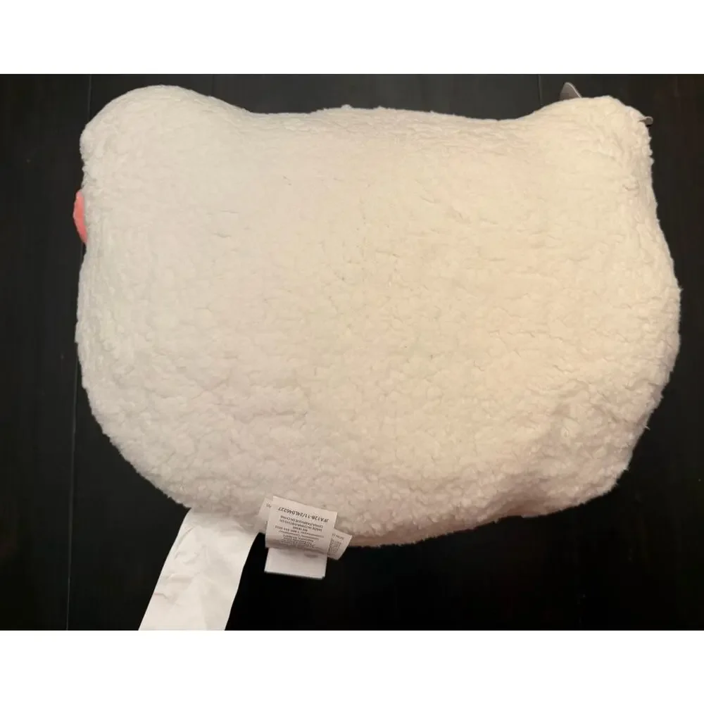 New! Hello Kitty Soft Pillow Pink Bow 🎀 & Heart 💙Sunglasses~17”x13.5”